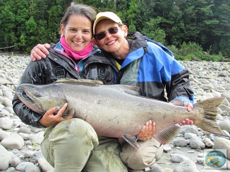 Fotos da pesca esportiva em Chaiten no Chile